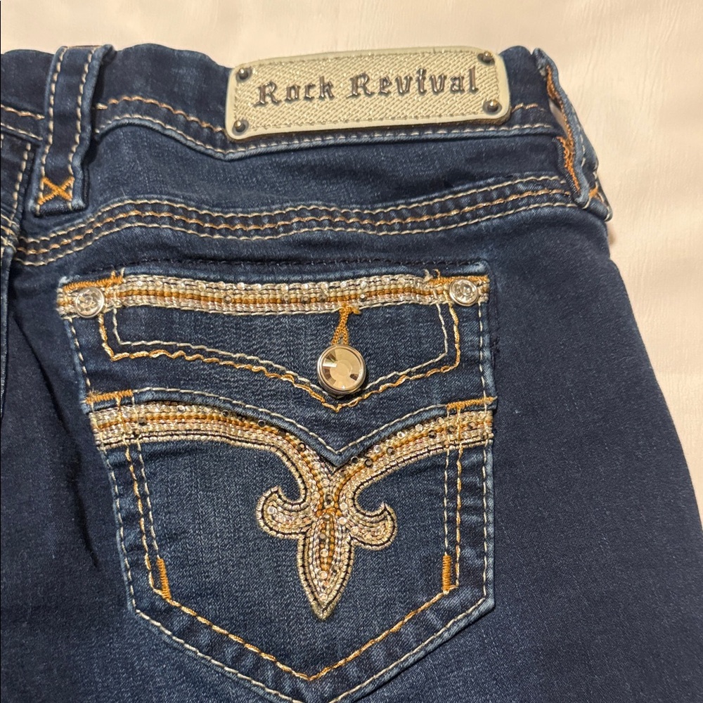 Rock Revival Betty Easy Boot Jeans Size 30 - Picture 4 of 16